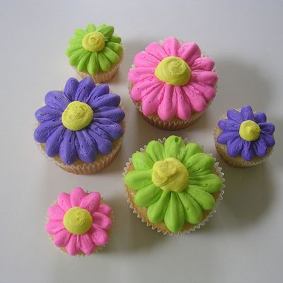 Daisy Cupcakes