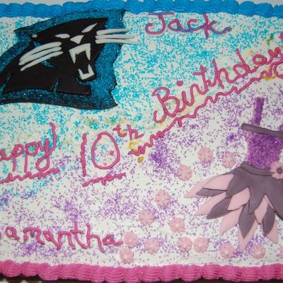 Panthers And Ballet Birthday