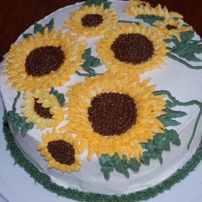 Another Sunflower Cake