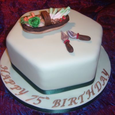 Vegetable Trug Cake