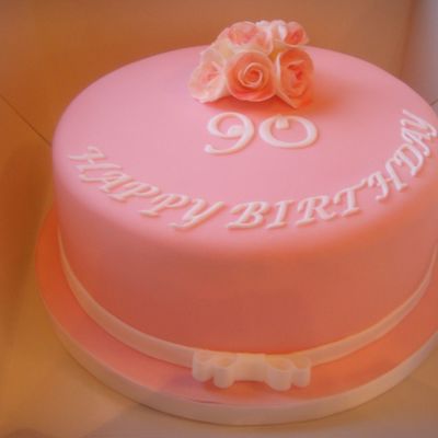 90Th Birthday Cake