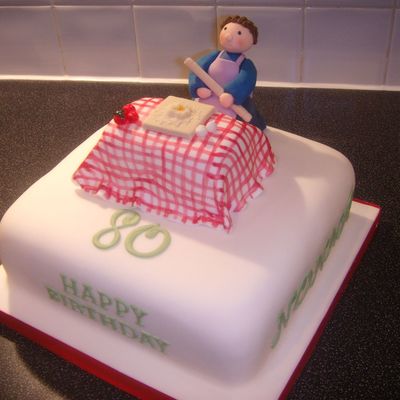 Mamma Mia 80Th Birthday Cake