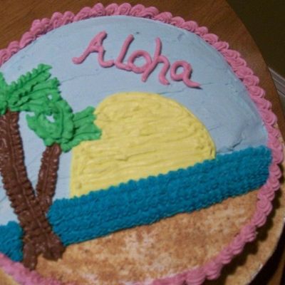 Luau Cake