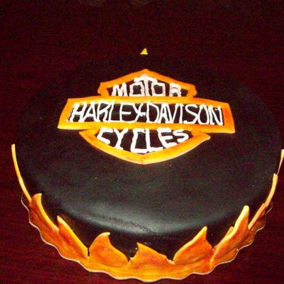 Harley Davison Cake
