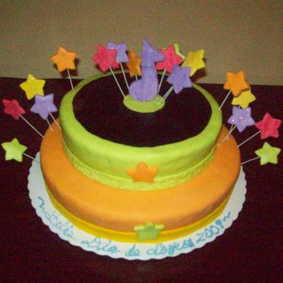 Music & Stars Cake