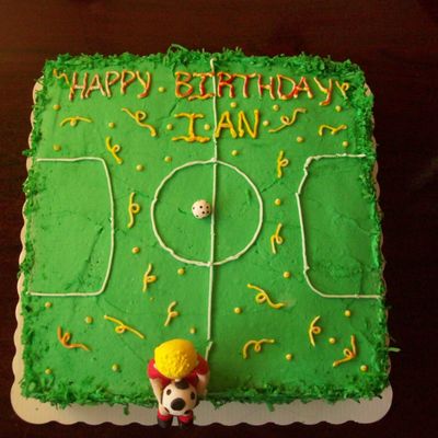 Soccer Cake Ian