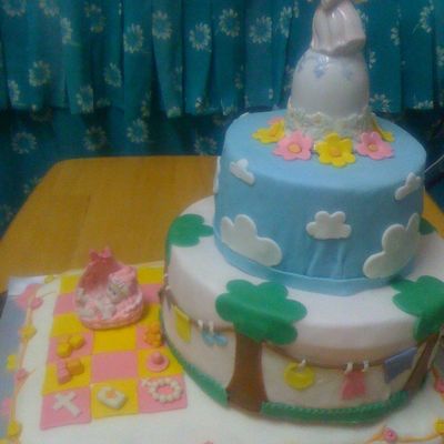 Christening Cake For Franky