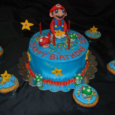 Mario Birthday Cake!