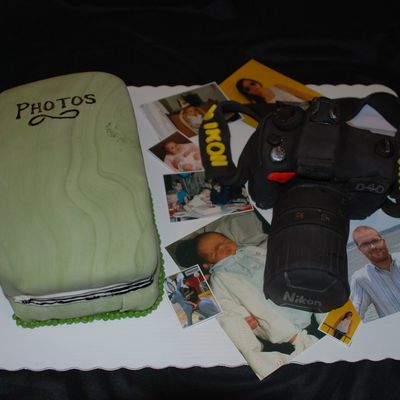 D-40 Camera Cake