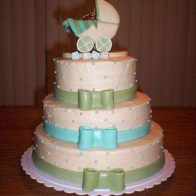 3 Tier With Stroller