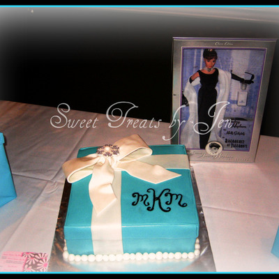 Breakfast At Tiffany's Cake