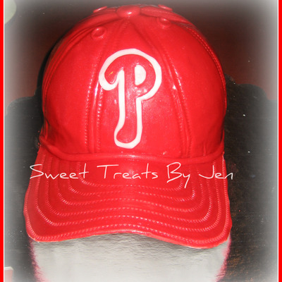 Phillies Hat Cake