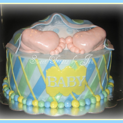 Baby Bum Cake