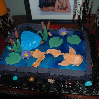 Koi Fish Pond