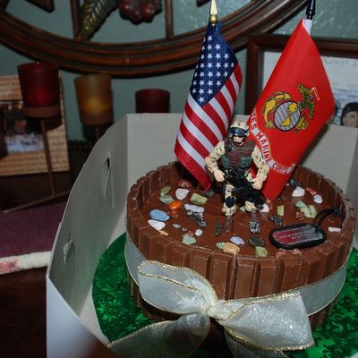 Marines Birthday Cake