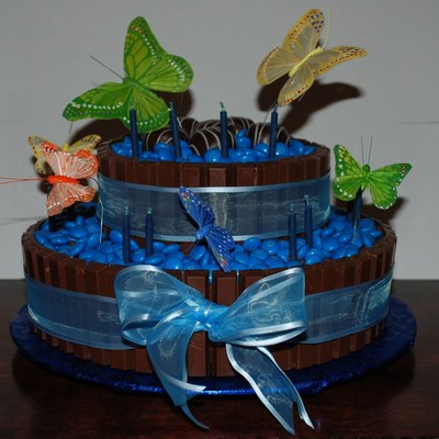 Butterfly Birthday Cake