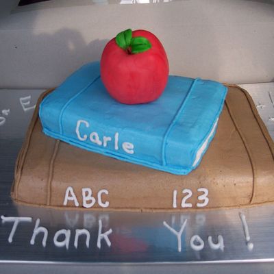 Teacher Appreciation Cake