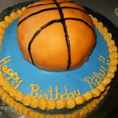 Basket Ball Cake