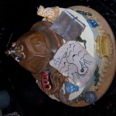 Indiana Jones Birthday Cake