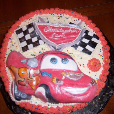 Lightning Mcqueen Cars Cake