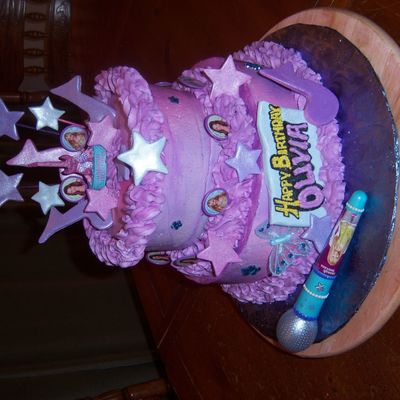 Hannah Montana Birthday Cake