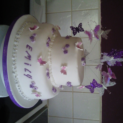 Butterflys And Flowers