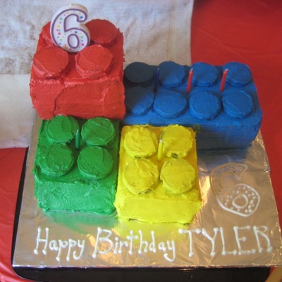 Lego Birthday Cake