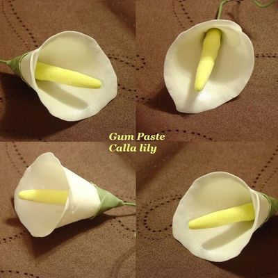 Gum Paste Calla Lily