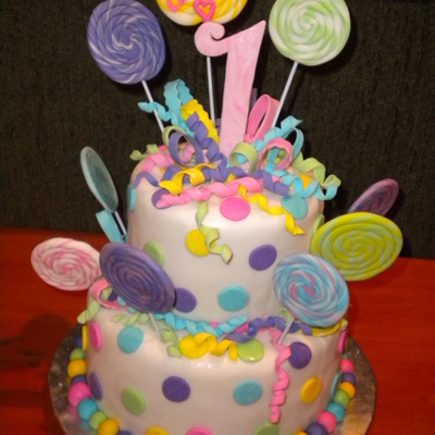 Lollipop Cake