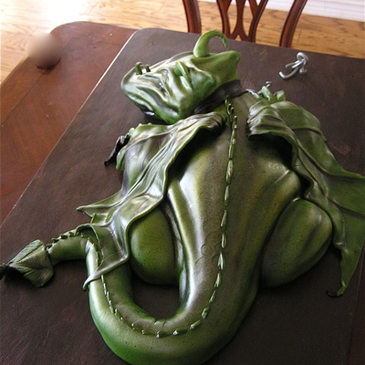 3D Dragon Cake