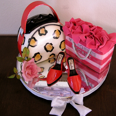 Designer Purse And Victoria's Secret