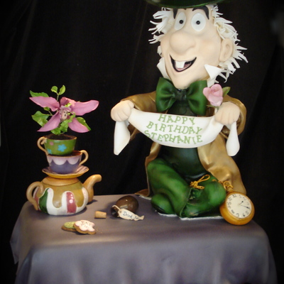 3D Mad Hatter Cake