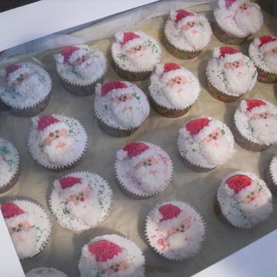 Santa's Cupcakes