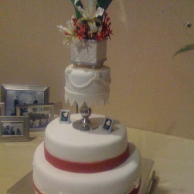 25Th Anniversary Cake