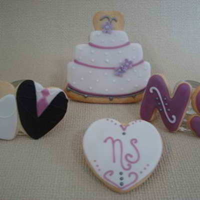 Wedding Cookies For Favors!!