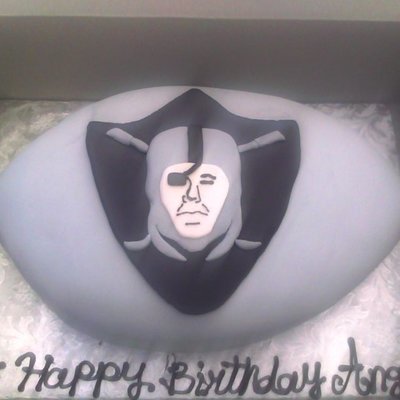 Raiders Cake