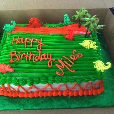 Dinosaur Cake