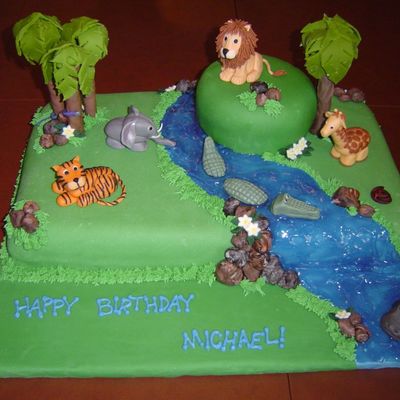 Jungle Cake For State Fair
