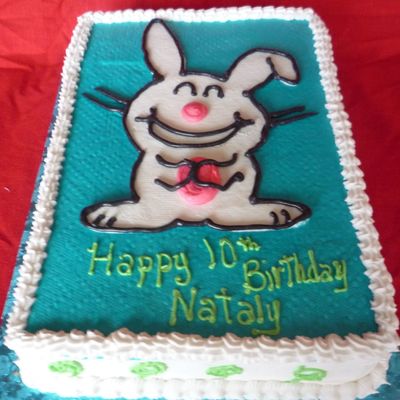 Bad Rabbit Birthday Cake