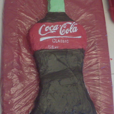 Coke Bottle Cake