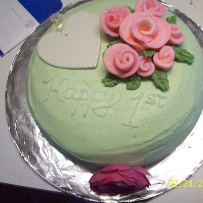 Last Minute Anniversay Cake