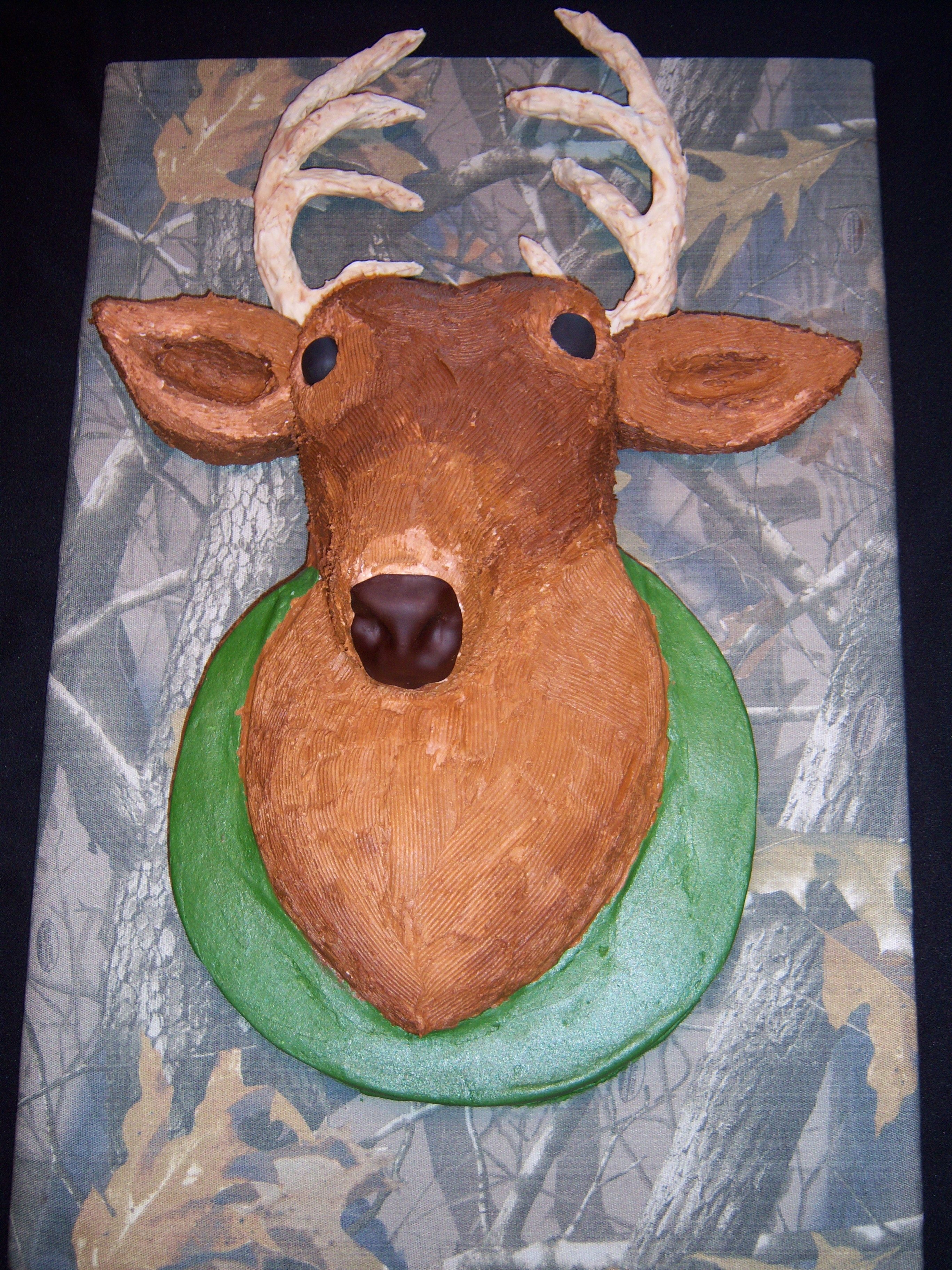 Deer Head Cake