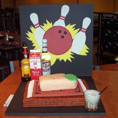 The Big Lebowski Cake