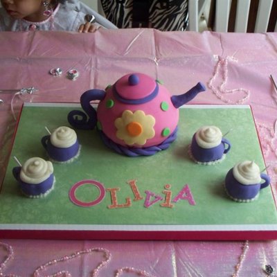 Tea Pot Cake
