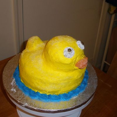Rubber Ducky Cake