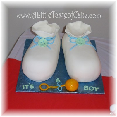 Elijah's Baby Booties