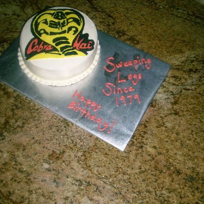 Karate Kid Cake