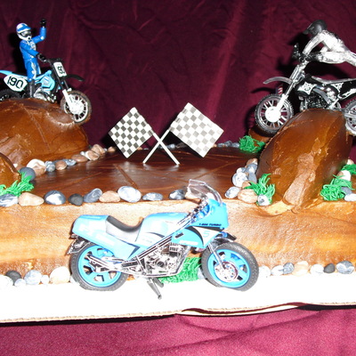 Dirt Bike Cake...