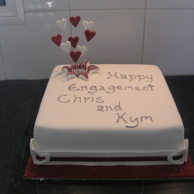 Engagement Cake