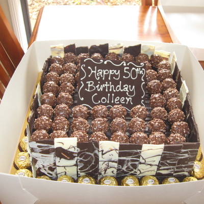 50Th Ferrero Rocher Cake